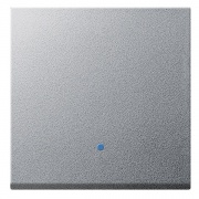 Накладка сенсорная для выключателей System 2000 Gira System 55 алюминий