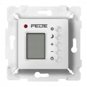 Терморегулятор Цифровой. 16A, с LCD монитором в комплекте Белый