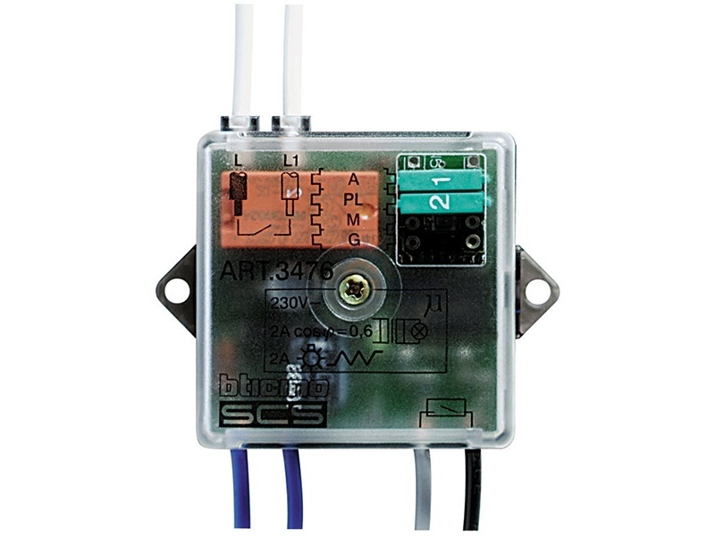 Активирующее устройство Basic c 1 реле для одиночных нагрузок с контактным интерфейсом