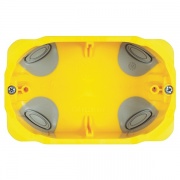 Коробка установочная, для гипсокартона, 3 модуля Axolute и LivingLight