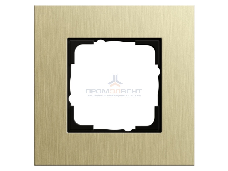 Рамка 1-ая Gira Esprit Алюминий светлое золото