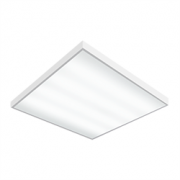 Светодиодный светильник "ВАРТОН" офисный встраиваемый/накладной 595*595*50мм 36 ВТ 4000К с функцией аварийного освещения