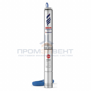 Насос скважинный Pedrollo 4BLOCKm 8/5 (0,75 кВт, Qmax 200 л/мин, Hmax 35 м, 1x230В, кабель 30м)
