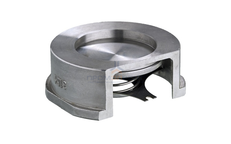 Клапан обратный межфланцевый BROEN V275-Н - Ду25 (ф/ф,  PN16, Tmax 200°C, латунь)