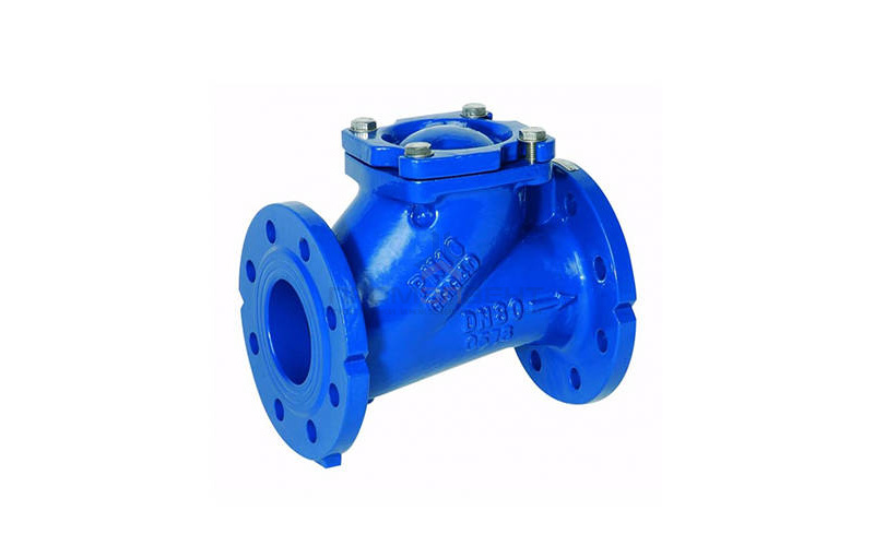 Клапан обратный шаровой GENEBRE 2453 - Ду150 (ф/ф, PN16, Tmax 80°C, чугун)