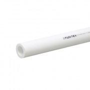 Труба полипропиленовая Fusitek SDR11 - 40x3.7 (PN10, Tmax 35°C, цвет белый, штанга 4м.)