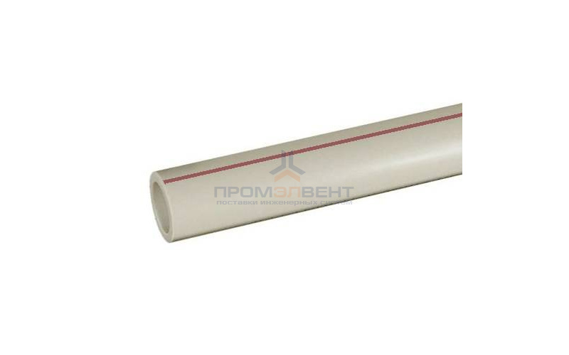 Труба полипропиленовая FV-Plast HOT - 32×4,4 (PP-RCT, PN20, Tmax 70°C, штанга 4м, цвет серый)