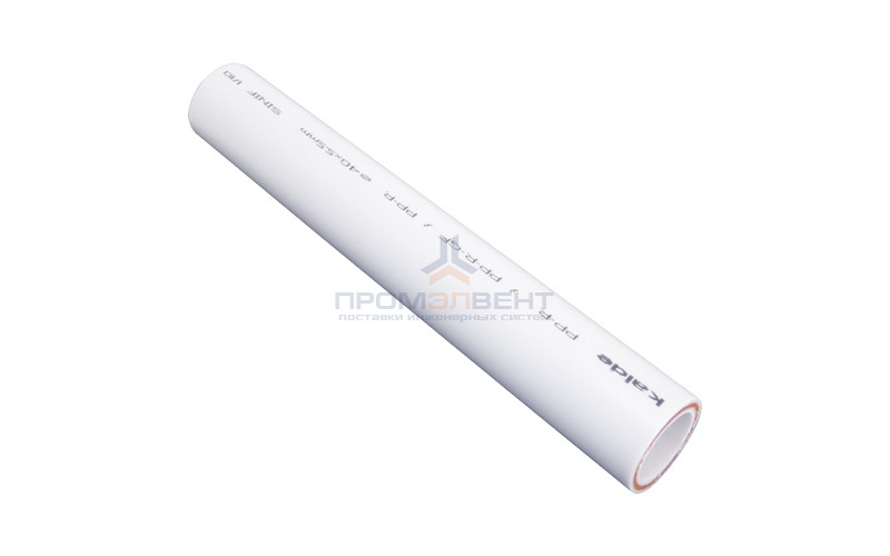 Труба полипропиленовая армированная стекловолокном KALDE - 75x12.5 (PN25, Tmax 70°C, штанга 4м)