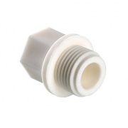 Заглушка с наружной резьбой VALTEC VTp.791 - 3/4" (для полипропиленовых труб, цвет белый)
