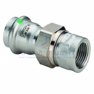 Муфта разъемная Viega Sanpress Inox 2362 - 18 x 1/2" (нержавеющая сталь)