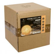 18-011 Светильник декоративный, настольный, "Love" средний, керамический, Е14 25Вт, 220В, размер: 21*21*18.5 см.