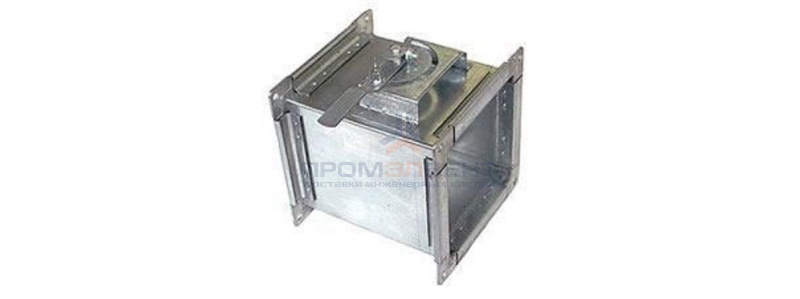 ДКП 500х500 Дроссель-клапан прямоугольного сечения