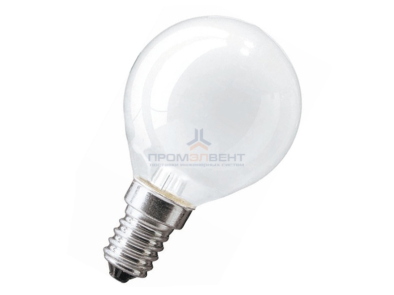 Лампа накаливания шарик PHILIPS STANDART P45 FR 60W E14 230V