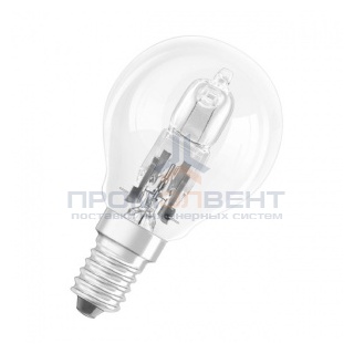 Лампа галогенная шарик Osram 64541 P ECO 20W (25W) 230V E14 235lm 2000h d45x80mm