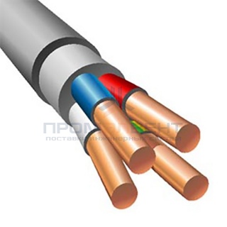 Кабель силовой NYM 4х4,0 0,66кВ ГОСТ 31996 (Электрокабель НН)