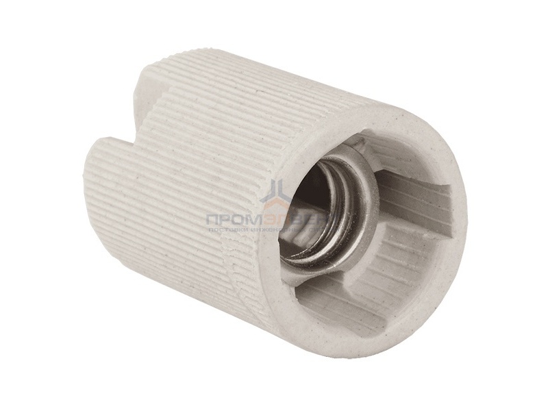 Патрон Е14 керамический