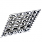 Встраиваемый светильник TLC418 EL 4х18 Вт ЭПРА, 595х595, зеркальный классический растровый