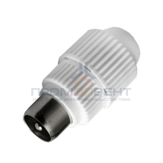 IEC-штекер ТВ прямой