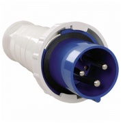 Вилка 033 2Р+РЕ 63А 220В IP54 ИЭК