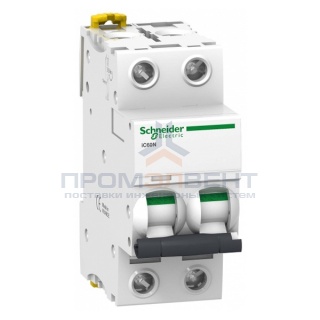 Автоматический выключатель Schneider Electric Acti 9 iC60N 2П 20A 6кА B (автомат)