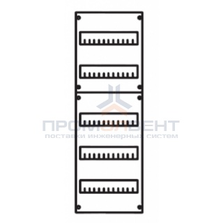 Панель для модульных уст-в 1ряд/5 реек